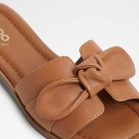 دمپایی زنانه تخت قهوه‌ای روشن آلدو LAVINIA – ALDO