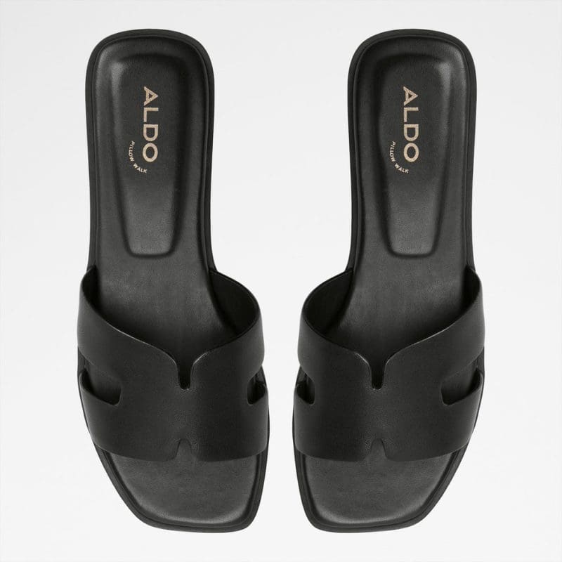 دمپایی زنانه تخت مشکی آلدو ITSANDAL – ALDO