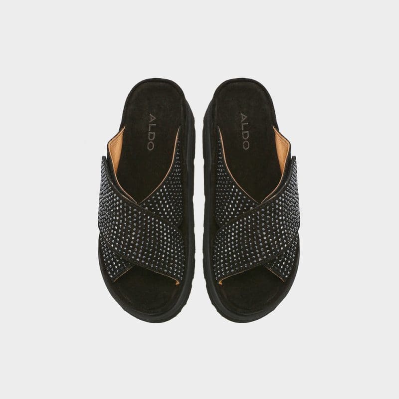 دمپایی زنانه تخت مشکی آلدو LINNIE-TR – ALDO