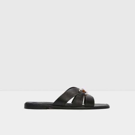 دمپایی زنانه تخت مشکی آلدو MONA-TR – ALDO