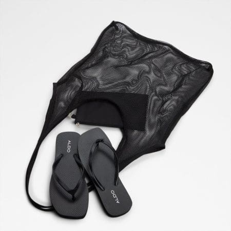 دمپایی زنانه ساحلی مشکی آلدو BEACHREADY – ALDO