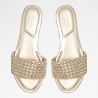 دمپایی زنانه طلایی آلدو ELEONOREFLAT – ALDO