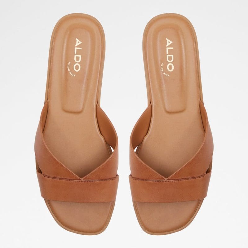 دمپایی زنانه قهوه‌ای روشن آلدو CARIA – ALDO