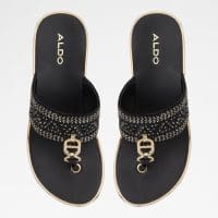 دمپایی زنانه لژدار مشکی آلدو FASSBIDER – ALDO