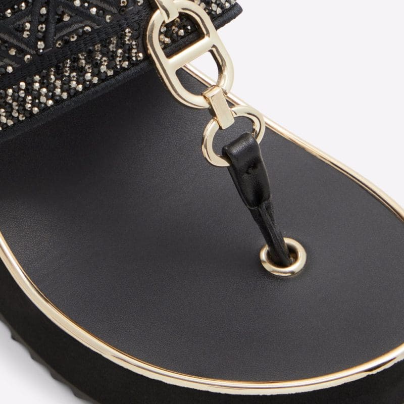دمپایی زنانه لژدار مشکی آلدو FASSBIDER – ALDO