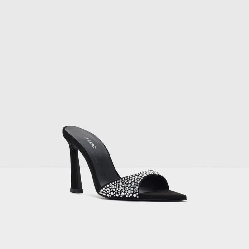 دمپایی زنانه پاشنه بلند مشکی آلدو MARNIE-TR – ALDO