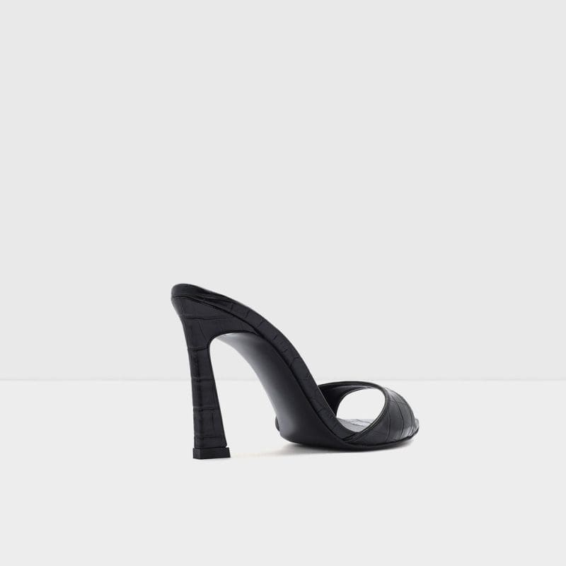 دمپایی زنانه پاشنه بلند مشکی آلدو MAYVEN-TR – ALDO