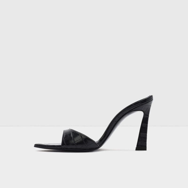 دمپایی زنانه پاشنه بلند مشکی آلدو MAYVEN-TR – ALDO