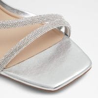 دمپایی زنانه پاشنه بلند نقره‌ای آلدو JEWELLA – ALDO