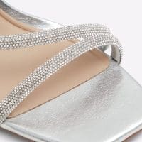 دمپایی زنانه پاشنه بلند نقره‌ای آلدو JEWELLA – ALDO