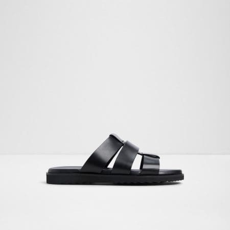 دمپایی مردانه مشکی ساده آلدو LIGHT – ALDO