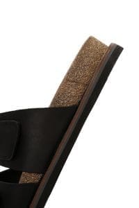 دمپایی نبوک مردانه مشکی دری مد