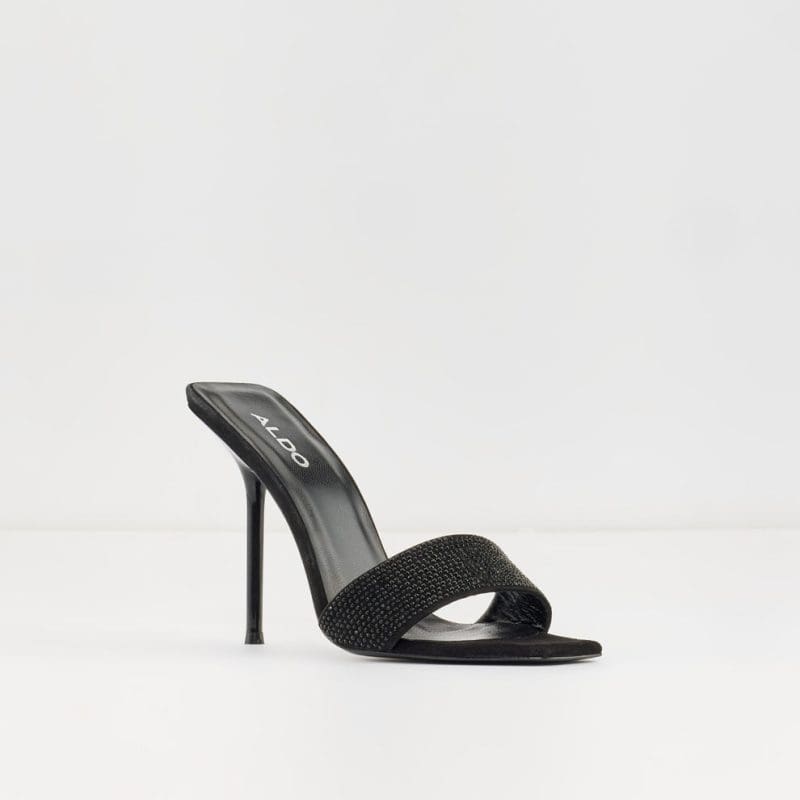 دمپایی پاشنه دار زنانه مشکی آلدو MOLDE-TR – ALDO