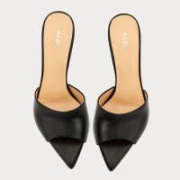 دمپایی پاشنه دار زنانه مشکی آلدو SENTLA-TR – ALDO