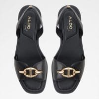 صندل زنانه تخت مشکی آلدو GOASSI – ALDO