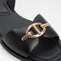 صندل زنانه تخت مشکی آلدو GOASSI – ALDO