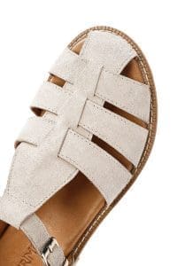 صندل زنانه طوسی جیر بنددار دری مد