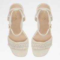 صندل زنانه لژدار سفید آلدو ABERITRAM – ALDO