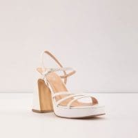 صندل زنانه مجلسی پاشنه بلند سفید آلدو DELFI-TR – ALDO