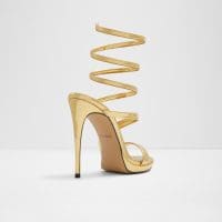 صندل زنانه مجلسی پاشنه بلند طلایی آلدو KATSWIRL – ALDO