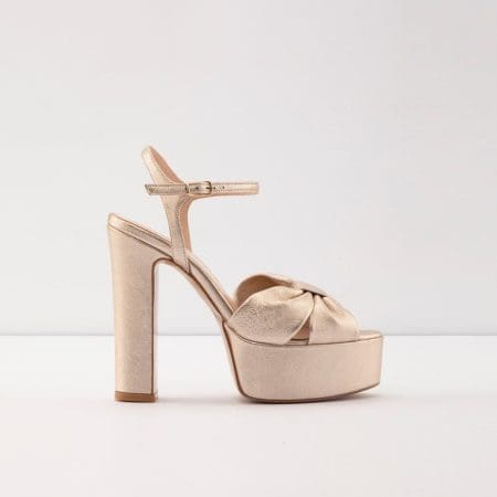 صندل زنانه مجلسی پاشنه بلند طلایی آلدو STAIR-TR – ALDO