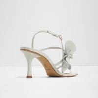 صندل زنانه پاشنه بلند سفید اکرو آلدو SANDFLOWER – ALDO