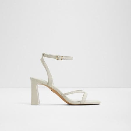 صندل زنانه پاشنه بلند سفید اکرو آلدو STELLARE – ALDO
