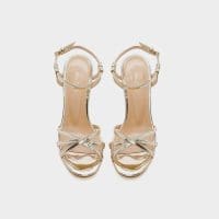 صندل زنانه پاشنه بلند طلایی آلدو ANIDA-TR – ALDO