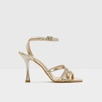 صندل زنانه پاشنه بلند طلایی آلدو BECCA-TR – ALDO