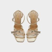صندل زنانه پاشنه بلند طلایی آلدو BECCA-TR – ALDO