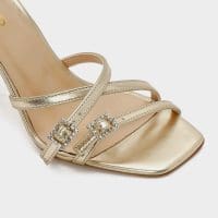 صندل زنانه پاشنه بلند طلایی آلدو BECCA-TR – ALDO