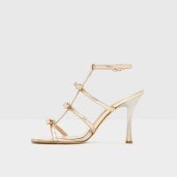 صندل زنانه پاشنه بلند طلایی آلدو SANDRIA-TR – ALDO