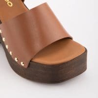صندل زنانه پاشنه بلند قهوه‌ای روشن آلدو SINTRA-TR – ALDO