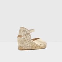 صندل زنانه پاشنه بلند لژدار طلایی آلدو PLISSE-TR – ALDO