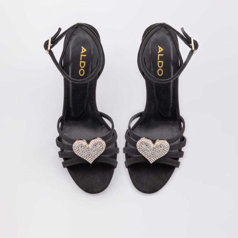 صندل زنانه پاشنه بلند مشکی آلدو ALAMEDA-TR – ALDO