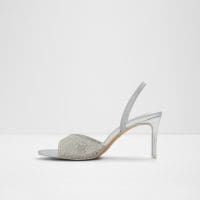 صندل زنانه پاشنه بلند نقره‌ای آلدو AITANA – ALDO