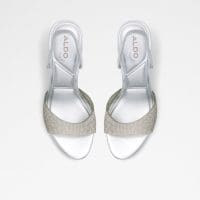 صندل زنانه پاشنه بلند نقره‌ای آلدو AITANA – ALDO