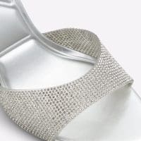 صندل زنانه پاشنه بلند نقره‌ای آلدو AITANA – ALDO