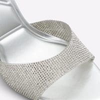 صندل زنانه پاشنه بلند نقره‌ای آلدو AITANA – ALDO