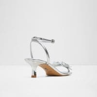 صندل زنانه پاشنه بلند نقره‌ای آلدو DAISYROSE – ALDO