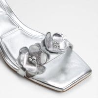 صندل زنانه پاشنه بلند نقره‌ای آلدو DAISYROSE – ALDO