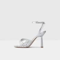 صندل زنانه پاشنه بلند نقره‌ای آلدو LILLE-TR – ALDO