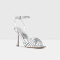 صندل زنانه پاشنه بلند نقره‌ای آلدو LILLE-TR – ALDO