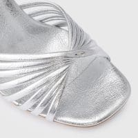 صندل زنانه پاشنه بلند نقره‌ای آلدو LILLE-TR – ALDO