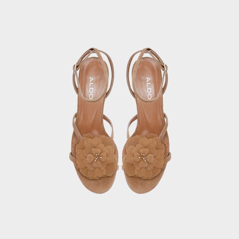 صندل زنانه پاشنه دار بژ آلدو CARNELIA-TR – ALDO