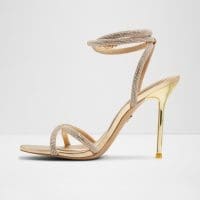 صندل زنانه پاشنه دار طلایی آلدو MANAELDEN – ALDO