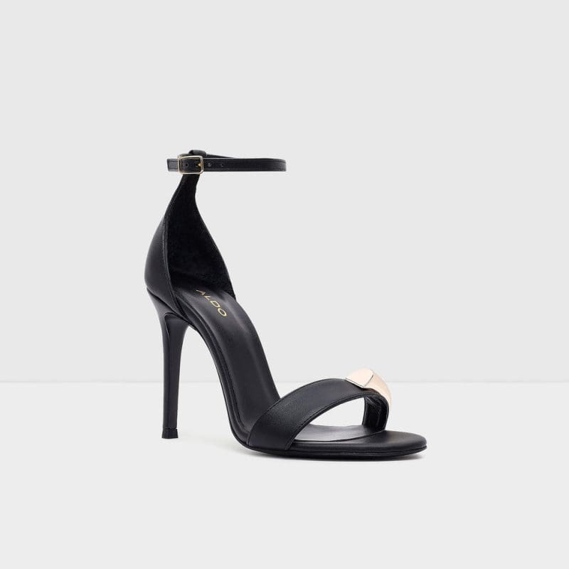 صندل زنانه پاشنه دار مشکی آلدو LYNLEY-TR – ALDO