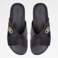 صندل مردانه مشکی آلدو DELMAR – ALDO