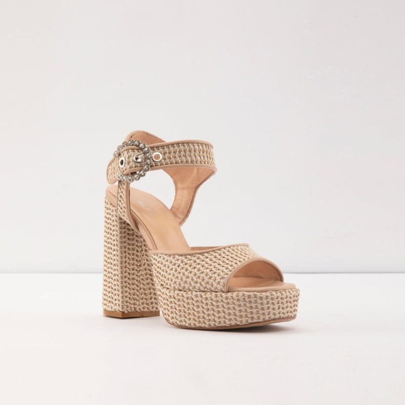 صندل پاشنه دار زنانه بژ آلدو CACERES-TR – ALDO