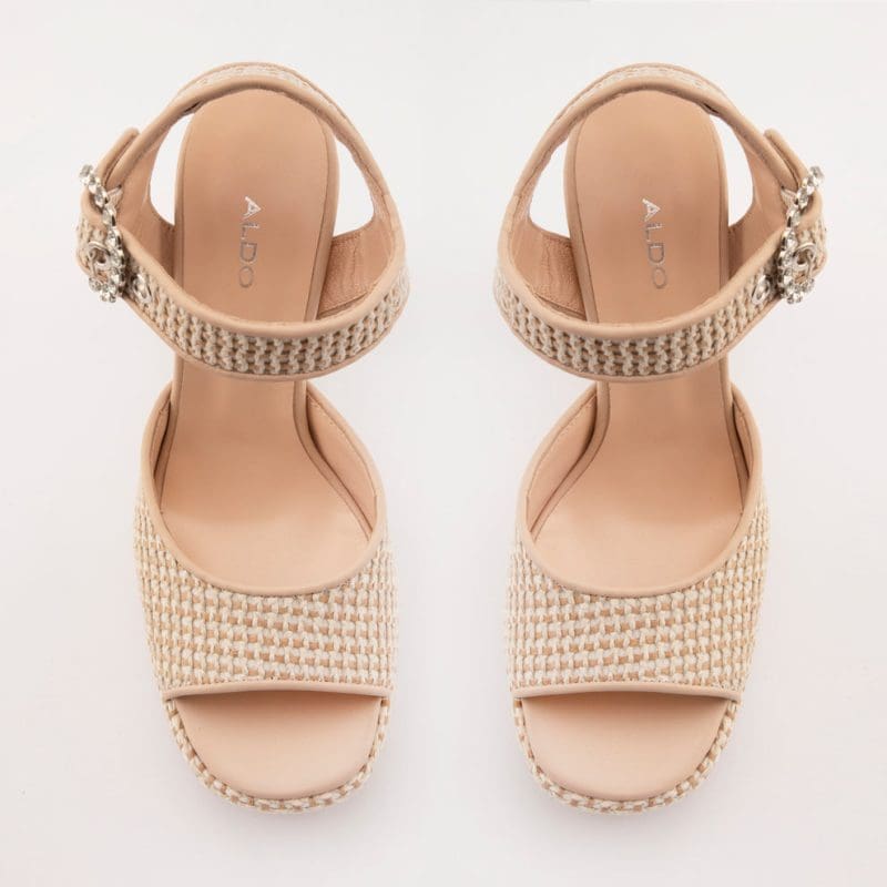 صندل پاشنه دار زنانه بژ آلدو CACERES-TR – ALDO